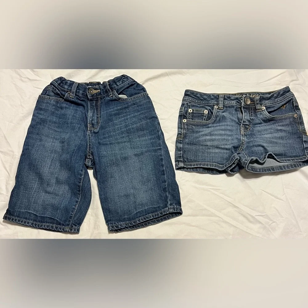 Girls Jean Shorts Size 8, Justice & Children’s Place